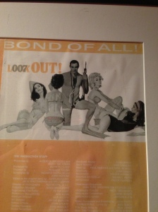James Bond poster 