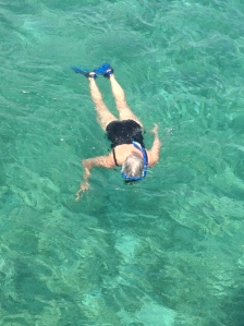 Getting the hang of snorkeling